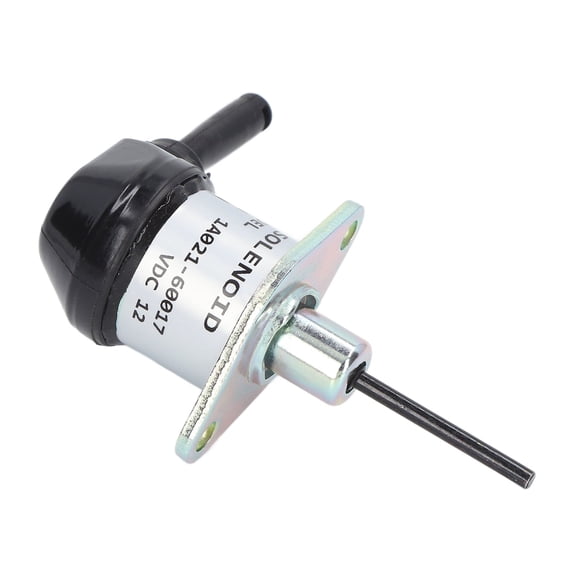 Riousery 12V DC Fuel Shutdown Solenoid Valve 1A021-60017 Engine Cut Down Flameout Valve for Kubota V2003
