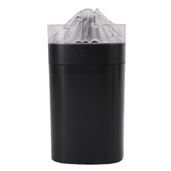 Riousery 13.5 fl oz / 400ml Essential Oil Diffuser USB Powered Desktop Humidifier with 7-Color Ambient Light, Black