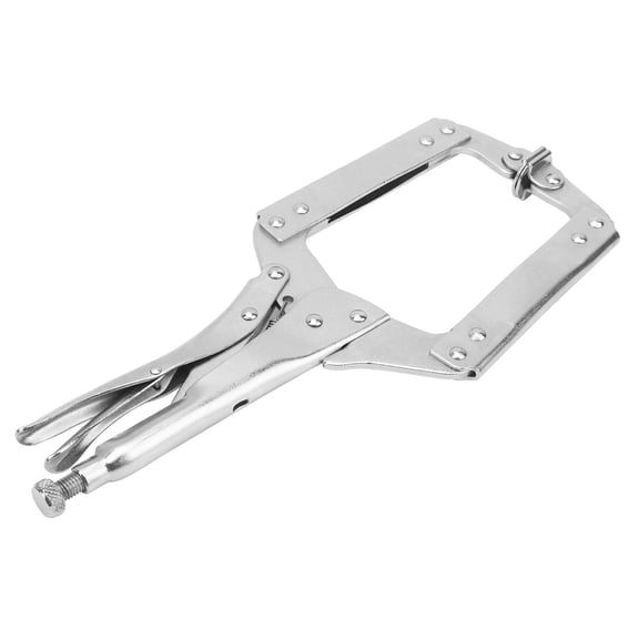 Riousery 14 Inches / 35.5 cm C-Shaped Locking Pliers Alloy Steel Woodworking Quick Clamp for Fixing Welding Multi-Function Tool[cite: 1]