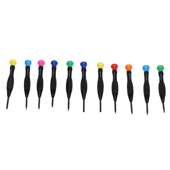 Riousery 14-Piece Small Screwdriver Set Magnetic Electronics Repair Tools for PC Laptop Eyeglass Watch (6.3 inches / 16 cm)