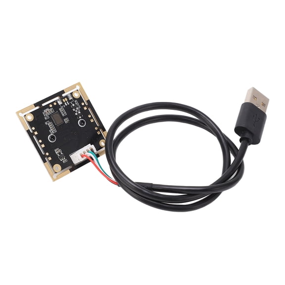 Riousery 1MP 720P USB Camera Module, 60 Degree Wide Angle View Webcam Board for QR Code Scanning and Face Recognition, Black - 30FPS Auto Focus, 0.70 oz / 20 g