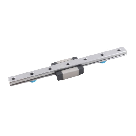 Riousery 1pc LML7B Portable High Precision Miniature Linear Sliding Rail Guide Block 3.9 inches / 100 mm Steel Material Small Lightweight High Accurate Dependable Performance