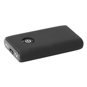 Riousery 2 in 1 Wireless Bluetooth 5.0 Audio Receiver Transmitter Adapter for Computer TV Speakers Home Stereo Sound System, 10 inches / 25.4 cm Dual Connection Range