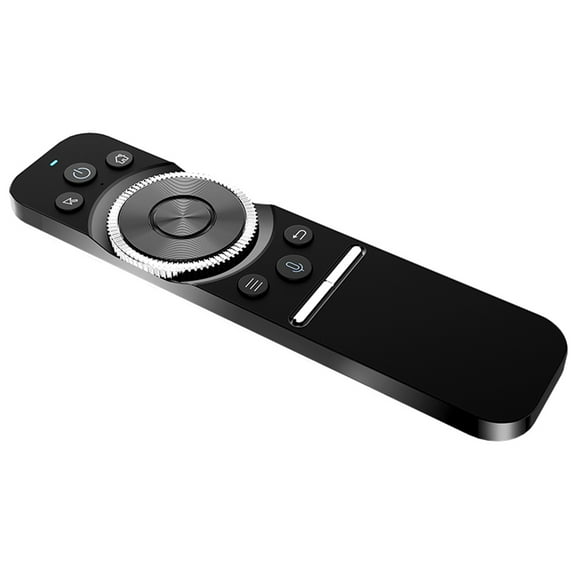 Riousery 2.4G Wireless Voice Remote Control IR Learning Air Mouse with 6-Axis Gyroscope for Smart TV Android TV Box Projector Laptop 10m / 32.8ft Range [cite: 6, 7, 9]