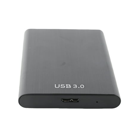 Riousery 2.5-Inch SATA USB 3.0 Laptop Hard Drive SSD Enclosure External Case High Speed 6Gbps Black (5.1 inches / 13.0 cm)