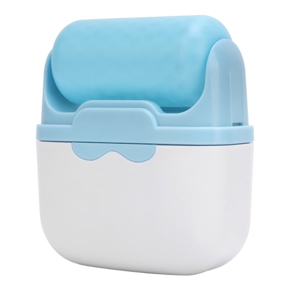 Riousery 2-In-1 Double Ended Facial Ice Roller Cold Massager Tool Reduce Puffiness Relief Migraine Skin Care 3.94 inches / 10 cm Blue