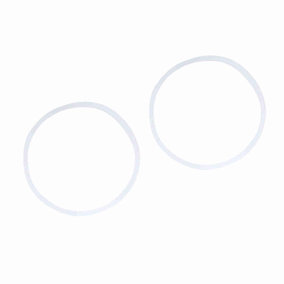 Riousery 2 PCS New Replacement Gaskets Rubber Seal Ring for 600W Juicer Blender, High-Quality Silicone Sealing O-Rings Parts Compatible with Nutri Bullet 600W Extractor Blades (3.74 x 0.20 inches)