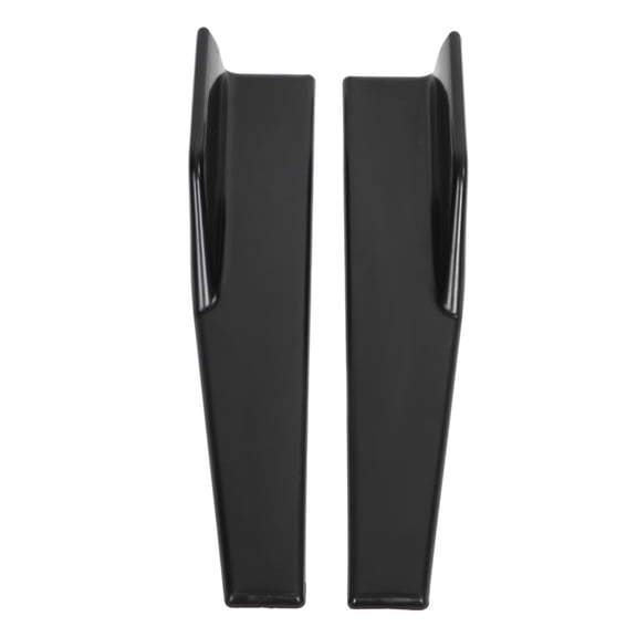 Riousery 2 Pcs Car Universal Matte Black Side Skirt Rocker Splitter Winglet Wings Canard Diffuser 17.7 inches / 45 cm