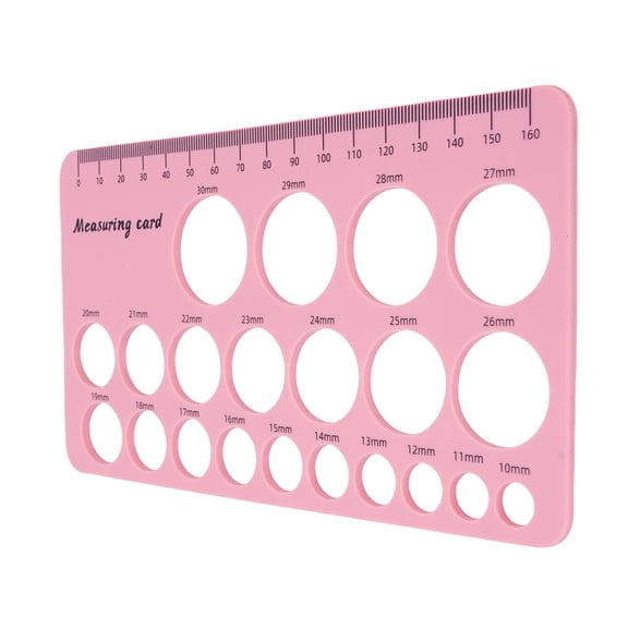 Riousery 2 Set Nipple Ruler Flange Kit 13 15 17 19 21mm Flange Inserts Sizing Measurement Tool Breastfeeding Essentials for Moms 1.5m Tape Soft Silicone Flange Sizing Measure Tool Kit