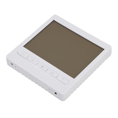 Riousery 2 in 1 Programmable Thermostat LCD Smart Temperature Controller for Air Conditioner and Underfloor Heating