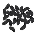 thumbnail image 1 of Riousery 20 Pairs Silicone Eyeglass Nose Pads D Shaped Slip Resistant Adhesive Cushions Black 0.59 inches / 15 mm, 1 of 9
