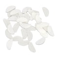 thumbnail image 1 of Riousery 20 Pairs Silicone Eyeglass Nose Pads D Shaped Slip Resistant Adhesive Cushions Transparent 0.59 inches / 15 mm, 1 of 9