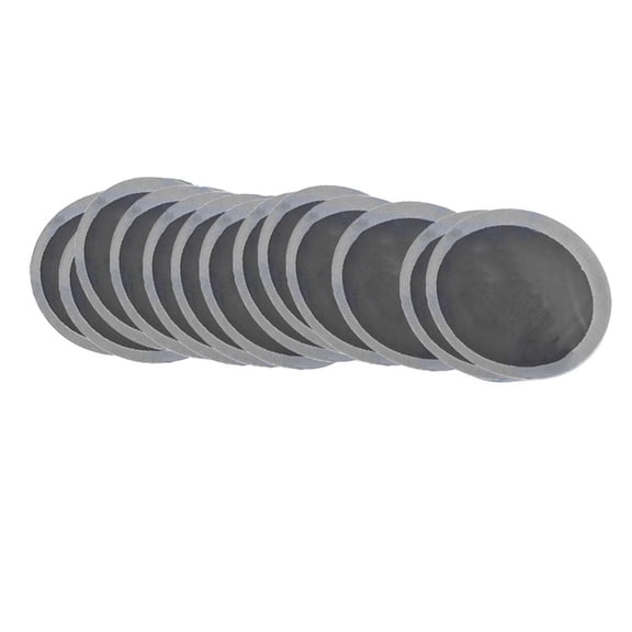 Riousery 200Pcs/Box 32mm / 1.3 inches Car Round Natural Rubber Tire Tyre Puncture Repair Cold Patch Tubeless Patches Universal Vehicle Repair Tool Kit