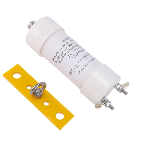 Riousery 200W Shortwave Balun 50 to 800 Unbalanced to Balanced 1:16 Impedance Transformer for Wire Rhombic Antennas 9.06x5.12x3.15 inches / 23x13x8 cm Low Loss Radio Communication Accessories