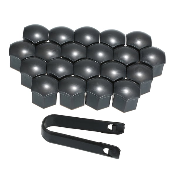 Riousery 20pcs Universal 19mm Wheel Nut Covers Lug Nut Caps Screw Protector (0.75 inches / 19 mm)