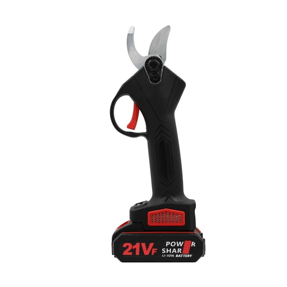 Riousery 21V Portable Handheld Cordless Electric Pruning Shears with Carry Case, Rechargeable 1200mAh Battery & Charger, Powered Tree Branch Pruner Garden Clippers, 1.18 in / 30mm Cutting, EU Plug