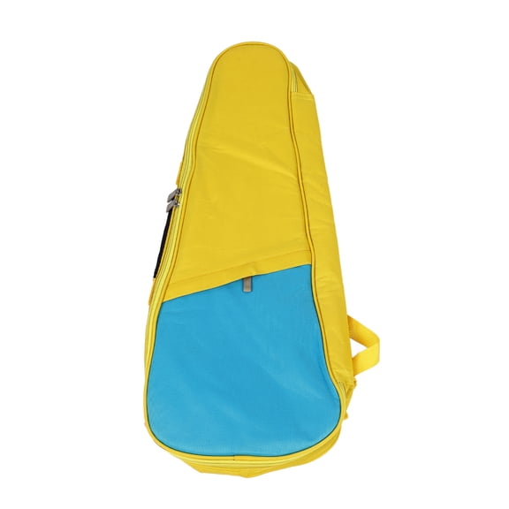 Riousery 23-Inch Ukulele Bag Backpack Case with Thicken Cotton Padding, Adjustable Dual Shoulder Straps, Waterproof Oxford Fabric Gig Bag for Small Guitar, 25.2 Inches, Yellow