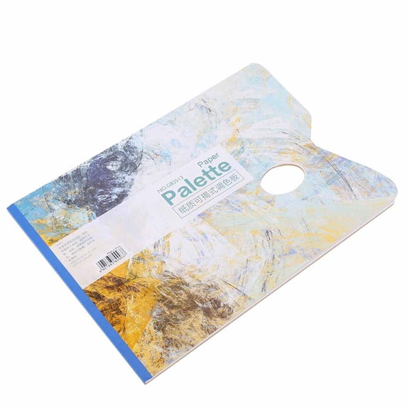 Riousery 25 Sheets Disposable Paper Art Palette Pad for Gouache, Oil, and Acrylic Painting, 11.81 x 8.27 inches (30 x 21 cm)
