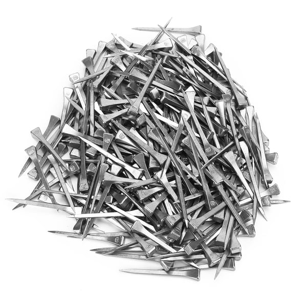 Riousery 250PCS E6 High Quality Steel Horseshoe Nails, Professional Equine Hoof Pegs for Firm Securing and Farrier Work, Durable Horse Tool Accessory, 2.13 inches / 5.4 cm Length