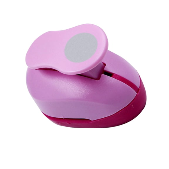 Riousery 25mm Craft Hole Circle Punch, Handmade Scrapbook Paper Puncher and Circle Punches for Paper Crafts, Portable Round Paper Cutter Shape for DIY Albums Photos Card Making (1 Inches / 2.54 cm)