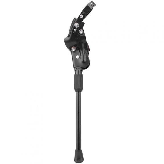 Riousery 26 Inch Bicycle Bike Kickstand Side Support Heavy Duty Aluminum Alloy Parking Stand Foot Practical Rear Mount Cycling Accessory Single Hole Double Screw Stability Black 16.93 in / 43 cm