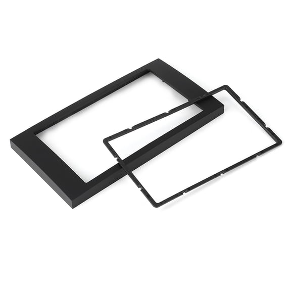 Riousery 2Din 7in (17.8 cm) Car DVD Panel Trim Radio Stereo Navigation Fascias Frame Dashboard Mount Installation Kit Fits Ford Fusion Fiesta Transit Replacement Parts[cite: 1]