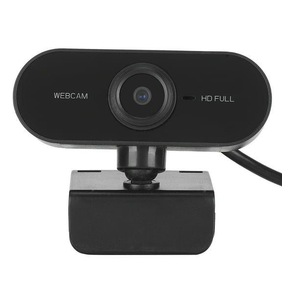Riousery 2K Auto Focusing Mini Webcam Builtin Microphone Video Call Web Cam for PC Computer, 10 inches / 25.4 cm Length, High Definition Video Conferencing Camera for Live Streaming