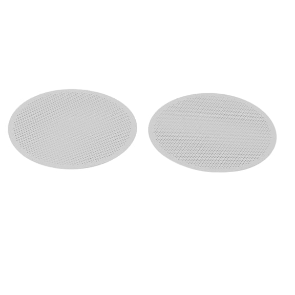 Riousery 2PCS Coffee Puck Screen 51MM 304 Stainless Steel Effective Filtration Durable Easy to Clean Portafilter Espresso Filter Mesh (2.00 inches / 51 mm)