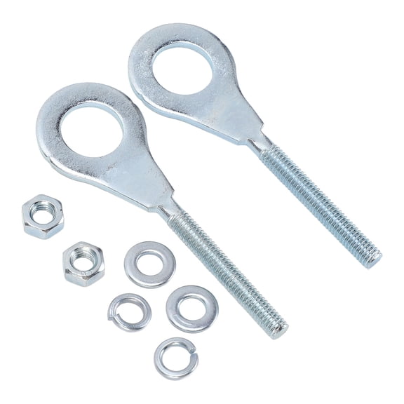 Riousery 2Pcs 15mm Chain Tensioner Adjuster Axle Tool for 50cc-125cc Mini Bike ATV Dirt Bike CRF50 Baja MB165 MB200 Massimo Motovox TrailMaster (0.59 inches / 15 mm)