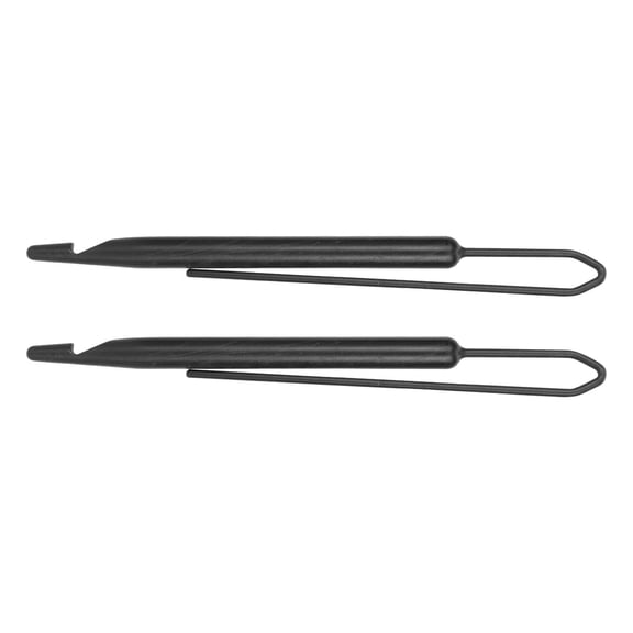 Riousery 2Pcs Dreadlock Crochet Hook Double Ended Plastic Interlocking Tool[cite: 1]
