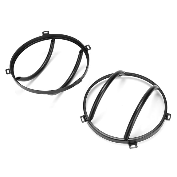Riousery 2Pcs Iron Metal Taillight Rear Lamp Cover Protector Guard For Jeep Wrangler JK 2007-2017 2/4 Doors Black, 7.87 inches / 20 cm Length, 8.81 oz / 250 g Weight, Heavy Duty Taillight Protector