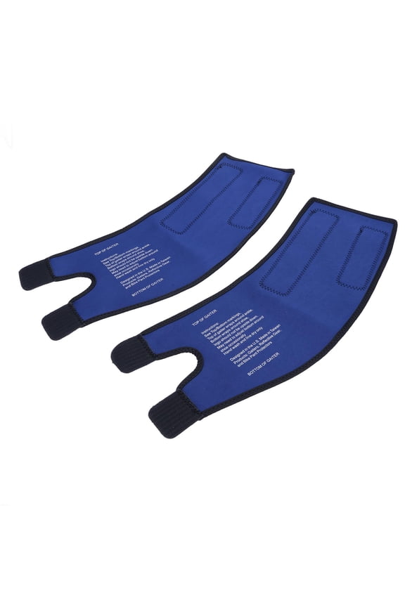 2Pcs Leg Gaiters for Men Women Snow Skiing Mountaineering Camping Backpacking Hiking Waterproof Nylon Lightweight Boot Shoe Shield 10.24 inches / 26 cm Length