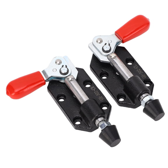 Riousery 2Pcs Push Pull Toggle Clamp Tunable Woodworking Quick Release Positioning Jig Accessories Left Right Stroke (7.87 inches / 20.00 cm)