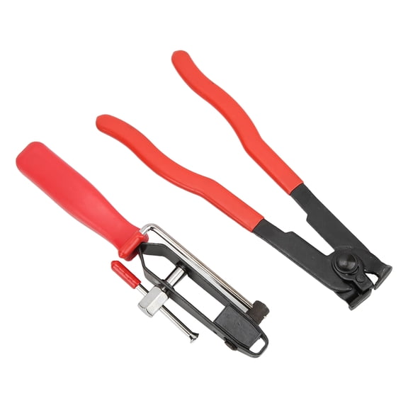 Riousery 2Pcs/Set CV Joint Ear Clamp Banding Tool Boot Crimp Plier Kit, Stainless Steel Universal for Car, 12.6 inches / 32 cm Length, Automotive Specialty Tools