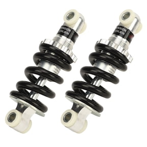 Riousery 2Pcs Spring Shock Absorber Struts Damper 125mm / 4.9 inches 1200lbs Capacity Heavy Duty Suspension Replacement Parts for 47cc 49cc Mini Moto ATV Pocket Bike Scooter, Metal Construction