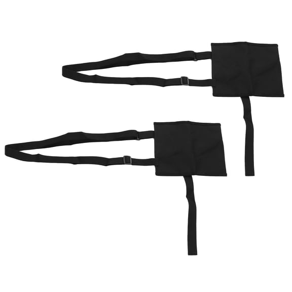 Riousery 2pcs Urine Drainage Bag Holder 1000ml Medical Collection Urostomy Urine Drain Bag Cover, 9.06 in / 23.00 cm