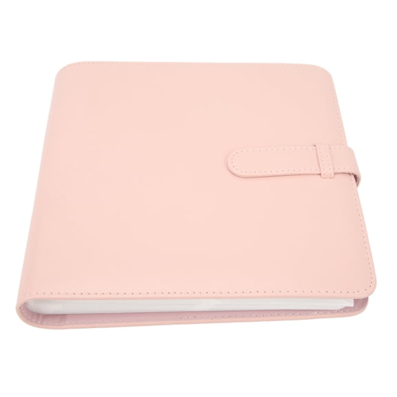 Riousery 3 Inch 288 Pockets Photo Album Large Capacity Multifunction PU Leather Picture Album for Mini 12 11 (Pink) - 7.87 in / 20 cm