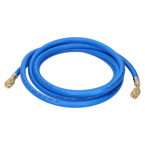 Riousery 3 Meter Air Conditioner Refrigerant Recharge Hose 1/4x1/4 Copper Rubber 4000 PSI Burst A/C Fluoride Adding Tool Accessory (118 inches / 300 cm)