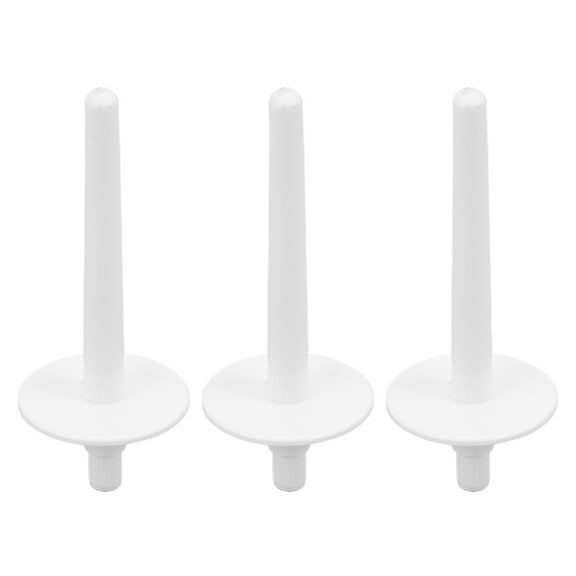 Riousery 3 Pcs Plastic Spool Pin Household Sewing Machine Replacement Bobbin Reel Spool Holder Auxiliary Spool Pin for Singer, Durable Thread Holder Sewing Accessories (5.5x3.5x1.2 in / 14x9x3 cm)