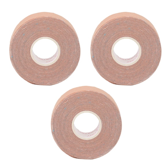 Riousery 3 Rolls Face Tape Facial Wrinkle Remover Strip Easy Cutting V Shaping Lifting Patch Skin Color Unscented Beauty Lift Tools (16.4 ft / 5m Each)