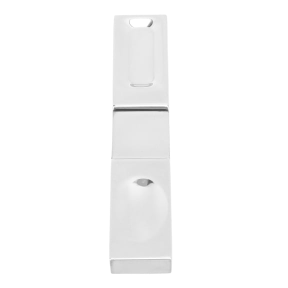 Riousery 304 Stainless Steel Silver Chopstick Rest Rack, Creative Holder for Forks Spoons Knives Tableware (Approx. 4.1 inches / 10.5 cm)