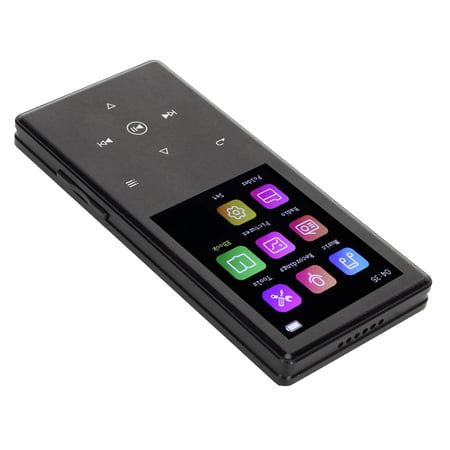 Riousery 32GB MP3 Player Multifunction HiFi Lossless Audio Bluetooth 5.0 Noise Canceling Color Screen Ultra Thin Music Device with Voice Recorder
