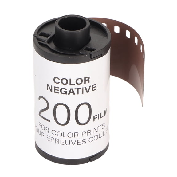 Riousery 35mm Color Print Film 8 Exposures 200 ISO Light Sensitivity High Resolution Color Negative Film for 135 Camera Vintage Photography Accessories (5.00 inches / 12.7 cm)