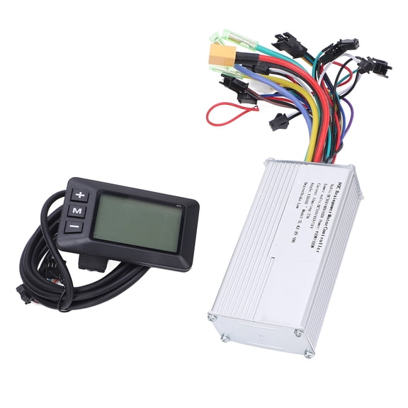 Riousery 36V 48V 60V 450W 500W Electric Bicycle Motor Controller Kit, Sine Wave Brushless Controller with G51 Display Panel for Conversion Replacement, 8.66 inches / 22 cm