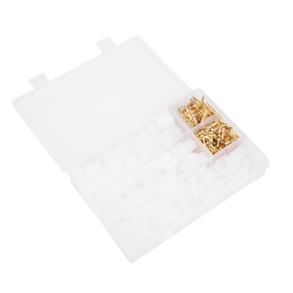 Riousery 380Pcs Wire Connector Terminal with Fixed Set Industrial Supplies 2.8mm 2 3 4 6Way (7.87 inches / 20 cm)