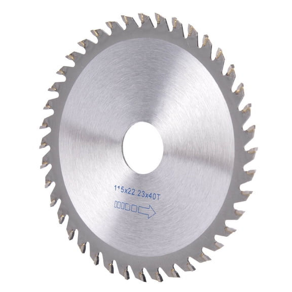 Riousery 4.5 Inch Carbide Circular Saw Blade for Woodworking and Smooth Precise Cutting, 40T TCT Cutting Disc Wheel for Angle Grinder and Table Saws (4.5 inches / 11.5 cm)