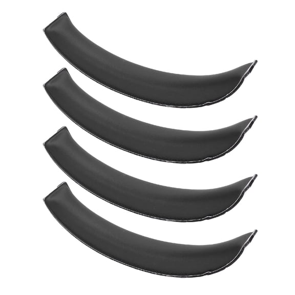 Riousery 4-Pack Replacement Headband Cushion Pad for Edifier W800BT Plus Wireless Headset, Soft Protein Leather Cover, Easy DIY Installation, High Density Foam Comfort, Replacement Parts, Black