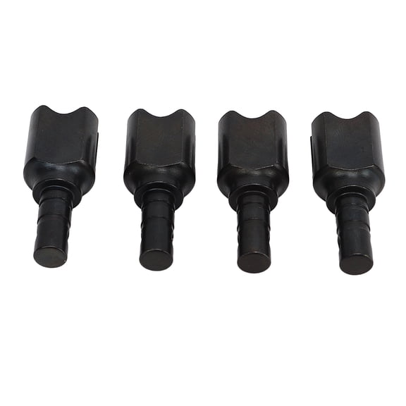Riousery 4 Pcs RC Differential Cup Steel High Strength Accurate Size RC Differential Connector Cup for ARRMA 1/7 1/8 Black Upgrade Parts