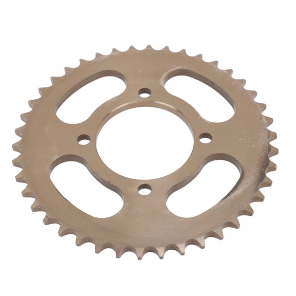 Riousery 428 Rear Sprocket Steel Bronze High Toughness 42 Tooth for Cycling Riding 7.09 inches / 18 cm