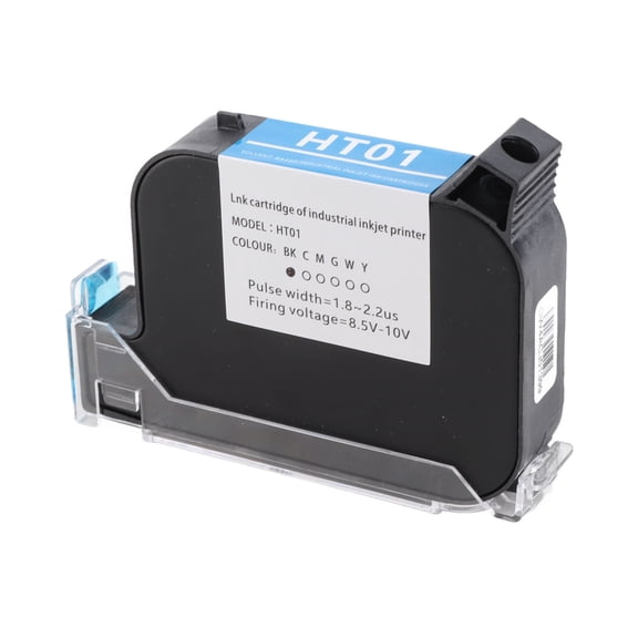 Riousery 42ML Handheld Printer Ink Cartridge Rapid Drying Replacement 12.7mm (0.5 inches) Black